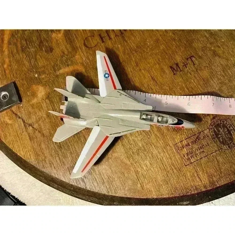 Military Aircraft Plane Fighter Jet Diecast  F-14 TOMCAT USS Enterprise NK100